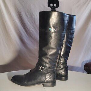Coach Micha Riding Boot Black Leather Sz 9.5B - shipping incl